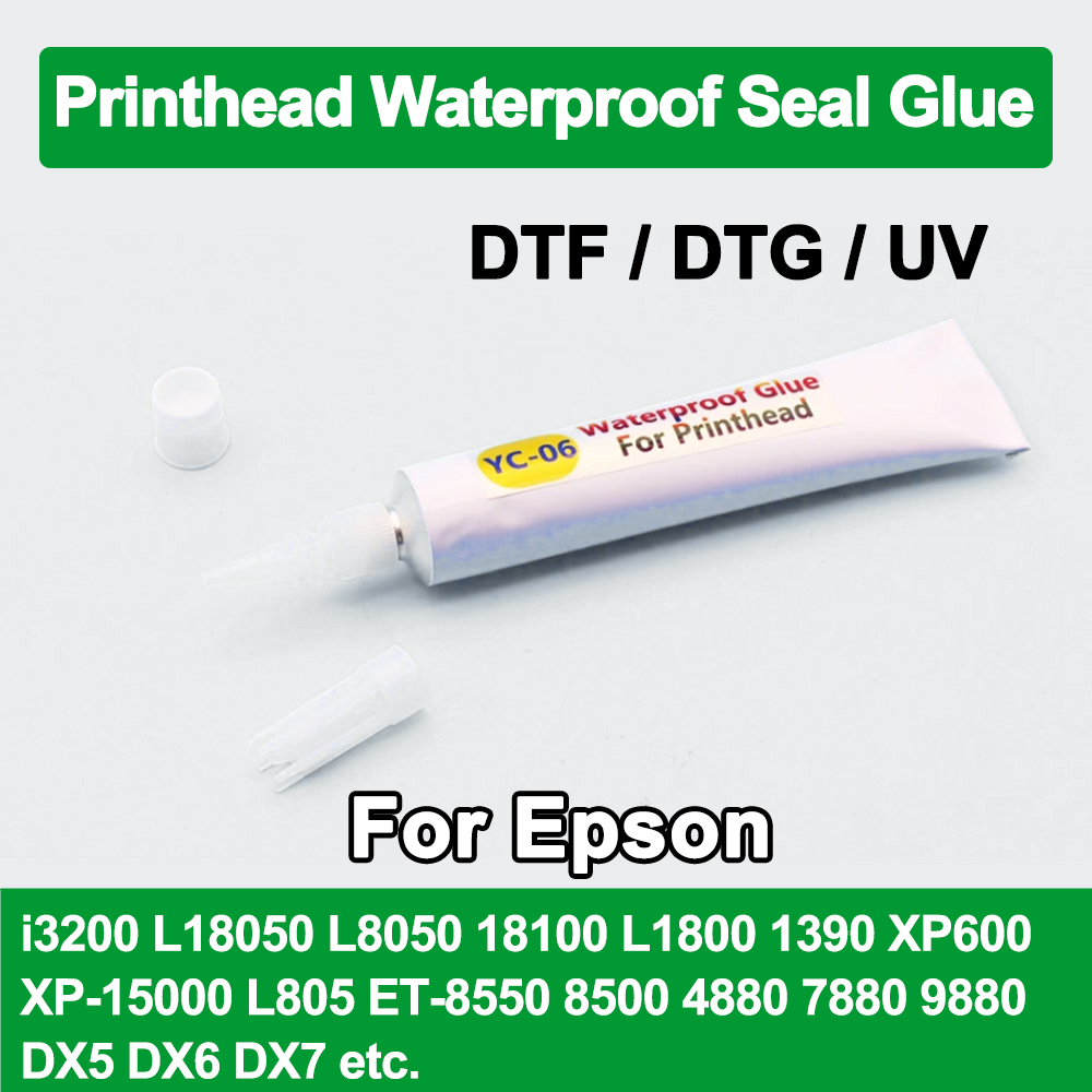 Liquid Uv Glue Kit - Sigillatura della testina di stampa XP600