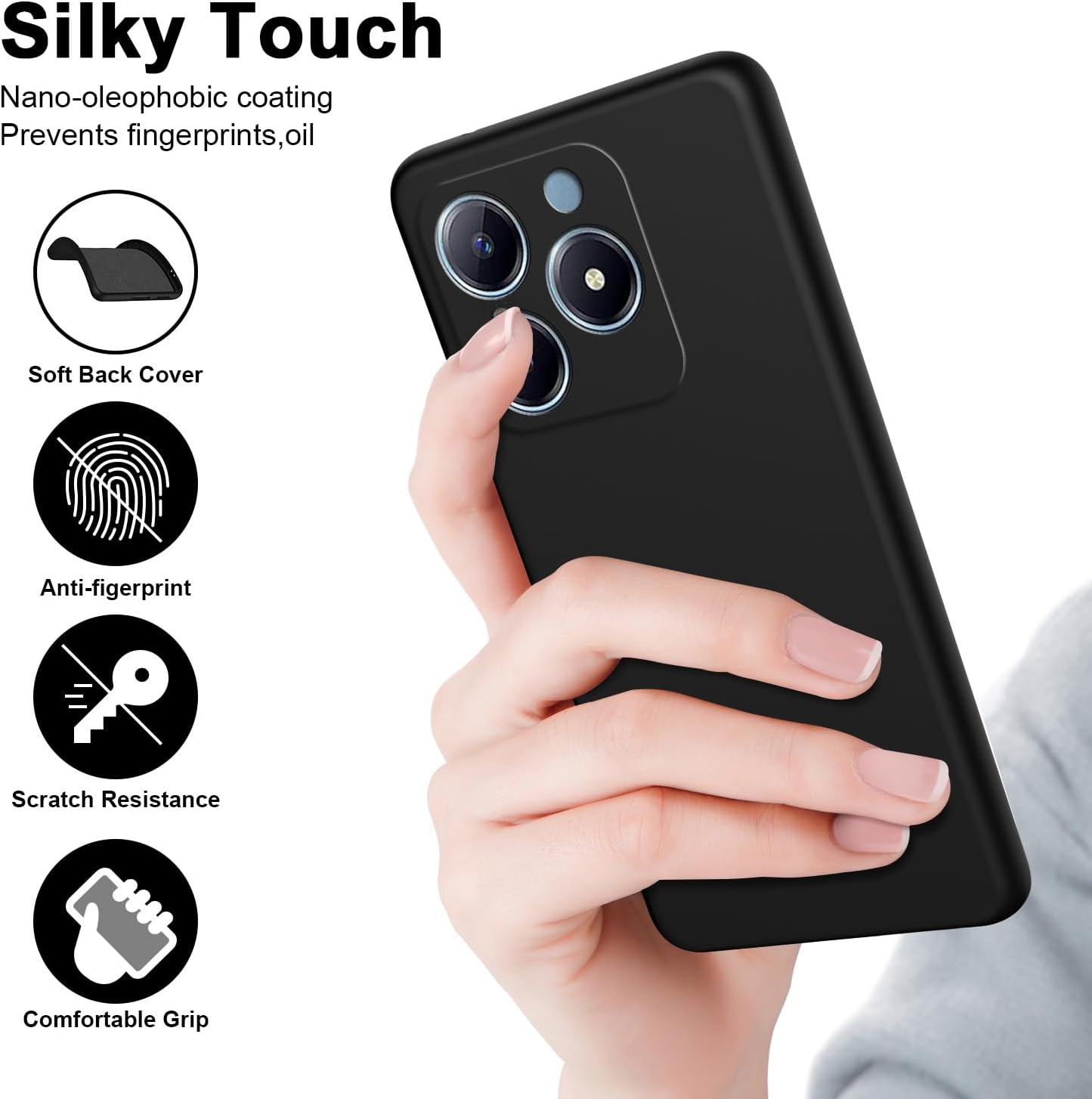 Custodia flessibile in silicon - Realme C67 recensione e prezzo
