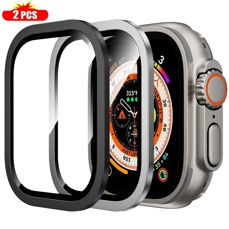 2 pezzi in vetro temperato per - Smartwatch Screen Film recensione e prezzo