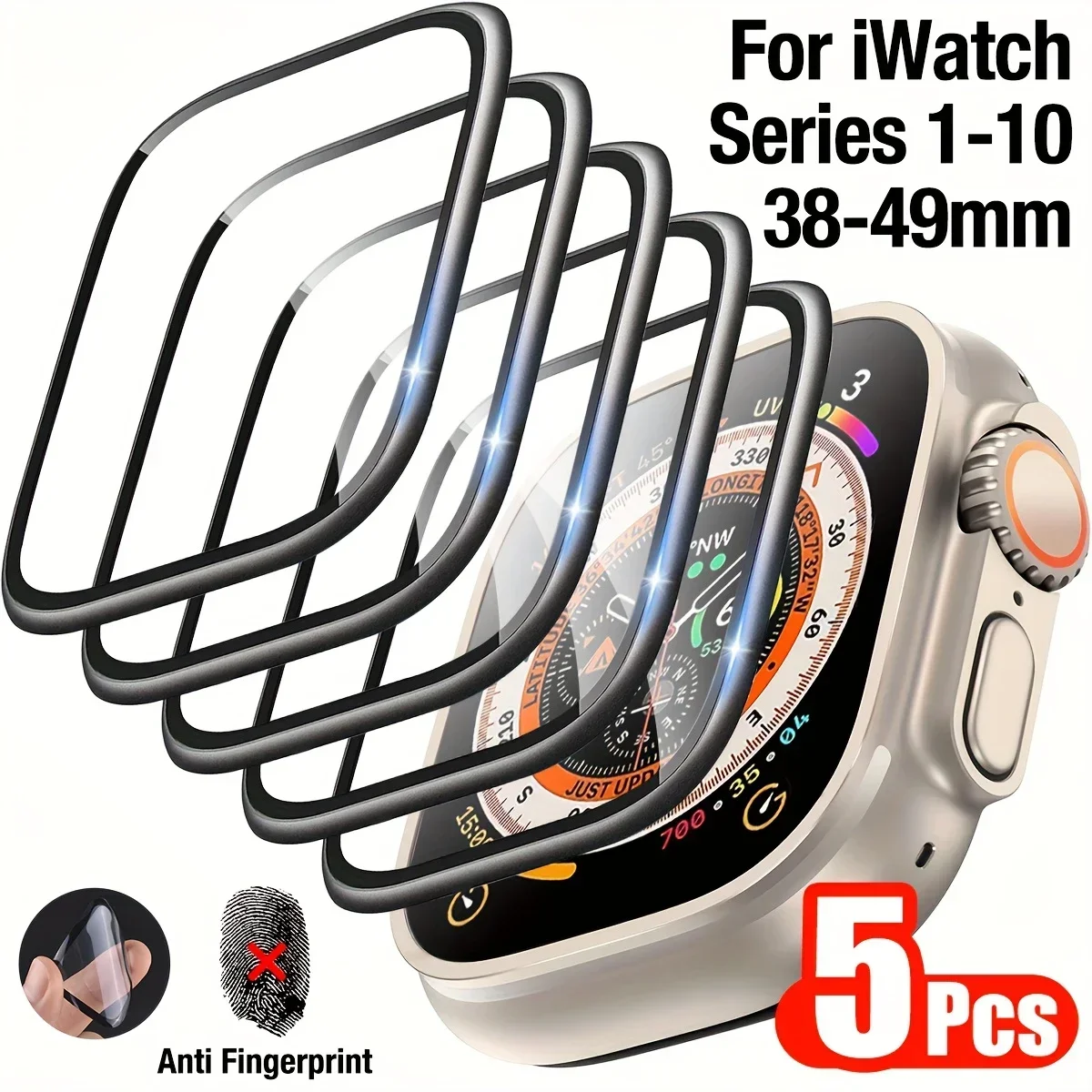 1-5 pezzi pellicola antigraffi - Smartwatch Screen Film recensione e prezzo